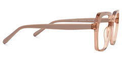 Norah Geometric Beige Glasses