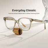 Clara Clear Brown Cat eye Glasses
