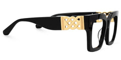 Cummings Square Black Glasses