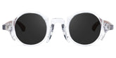 Charlie Round Clear Sunglasses