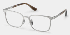 Aubrey Rectangle Silver Glasses