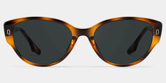 Livia Cat eye Tortoise Polarized Sunglasses