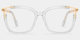 Sidibe Square Clear Glasses