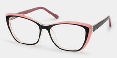 Fidelia Cat Eye Black Glasses