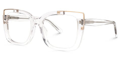 Dortch Square Clear Glasses