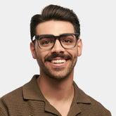 Katia Square Gray Glasses