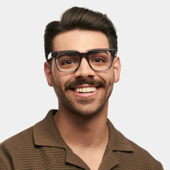 Katia Square Gray Glasses