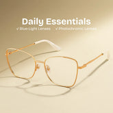 Kai Butterfly Gold Glasses