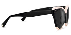 Cascata Cateye Black Sunglasses