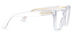 Mirta Square Clear Glasses