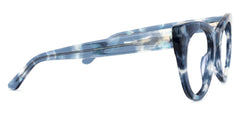 Starry Cateye Blue Glasses