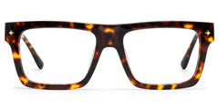 Trent Rectangle Tortoise Glasses