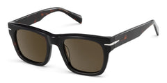 Renzo Rectangle Tortoise Polarized Sunglasses