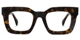 Keisa Square Tortoise Glasses