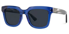 Liizbeett Square Blue Glasses