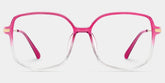 Payton Geometric Bright-Pink Glasses