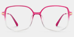 Payton Geometric Bright-Pink Glasses
