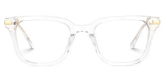 Kellie Rectangle Clear Glasses