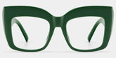 Alberta Cat Eye Green Glasses