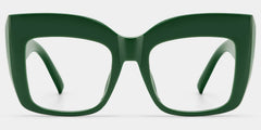 Alberta Cat Eye Green Glasses