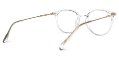 Judsy Round Clear Glasses