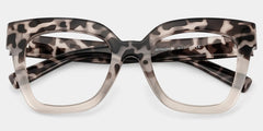 Malcolm Square Two-Tone Glasses