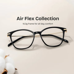 Jessica Cat-eye Black Glasses