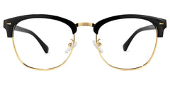 Lasha Browline Black Glasses