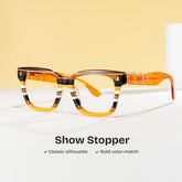 Pride Square Multicolor Glasses
