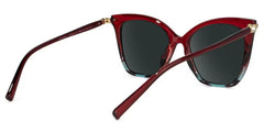 Lamar Butterfly Red Glasses