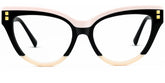 Cascata Cateye Black Glasses