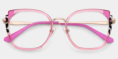 Murcia Square Pink Glasses
