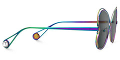 Aretha Geometric Iridescent Glasses