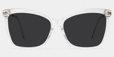 Isaebella Butterfly Clear Sunglasses