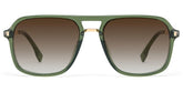 Kilworth Aviator Green Glassess