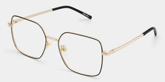 Abigail Square Black Glasses