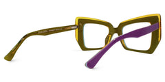 Verdejo Geometric Purple Glasses