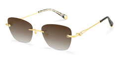Seth Rectangle Gold Glasses