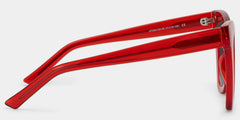 Yaser Cateye Red Glasses