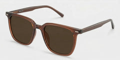 Eliza Dark Brown Square Glasses