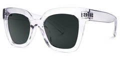 Malcolm Square Clear Glasses