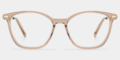 Jessica Cat-eye Beige Glasses