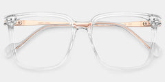 Zeyna Square Clear Glasses
