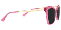 Isaebella Butterfly Bright-Pink Sunglasses