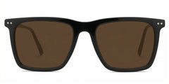 Frantz Square Black Sunglasses