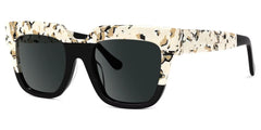 Carolann Square Black Glasses