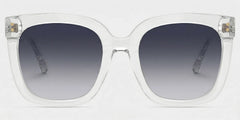 Ebony Square Clear Glasses