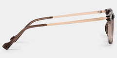William Rectangle Brown Glasses