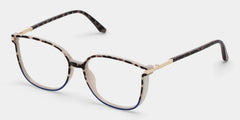 Rodz Square Tortoise-Blue Glasses