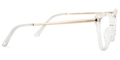 Lucas Cateye Clear Glasses